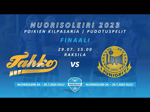 Nuorisoleiri 2023 FINAALI: Hyvinkään Tahko vs Oulun Lippo Juniorit 1-2k (2-6, 4-3, 4-5)