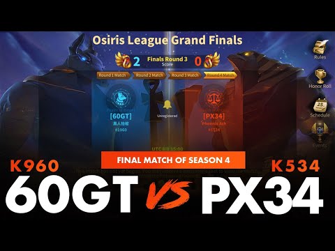 🔴 60GT (K960) vs PX34 (K534) - FINAL MATCH OF SEASON 4!!!