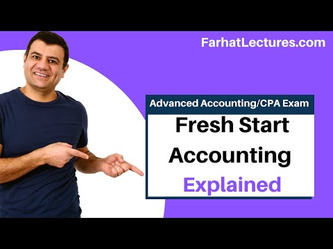 Fresh Start Accounting | Post Chapter 11 Bankruptcy | Advanced Accounting | CPA Exam FAR