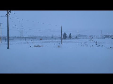 Morning timelapse of snow in Box Elder