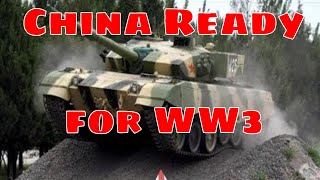CHINA is ready for WW3 - Unmanned Battle Tanks and Economic Collapse