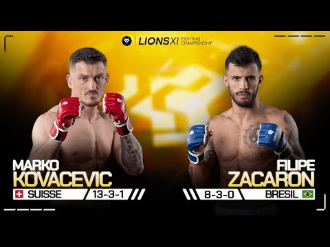 Marko Kovacevic vs Filipe Zacaron | Lions FC 11 | Full title fight