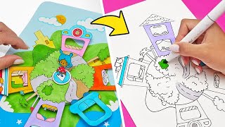 How To Make Paper World Based On Toca Boca Game