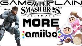 Super Smash Bros. Ultimate - More NEW amiibo Coming (Snake, Ice Climbers, Wolf, & More!)