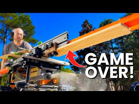 The SINGLE GREATEST Table Saw Upgrade I Have Ever Found (genius)