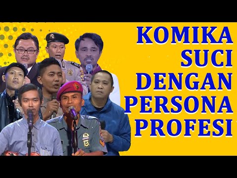 Komika dengan Persona Profesi, ada Kuli Bangunan, Atlet, Hingga Polisi