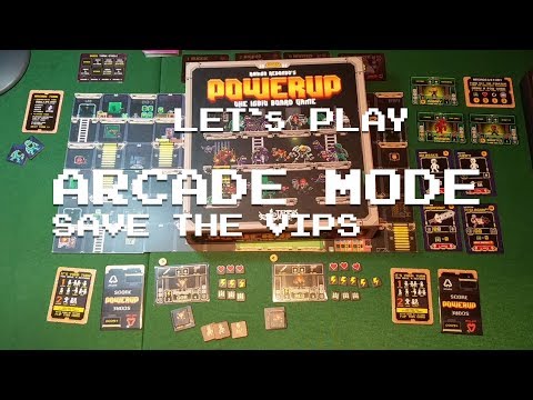 Let's play POWERUP Arcade Mode - Save the VIPs