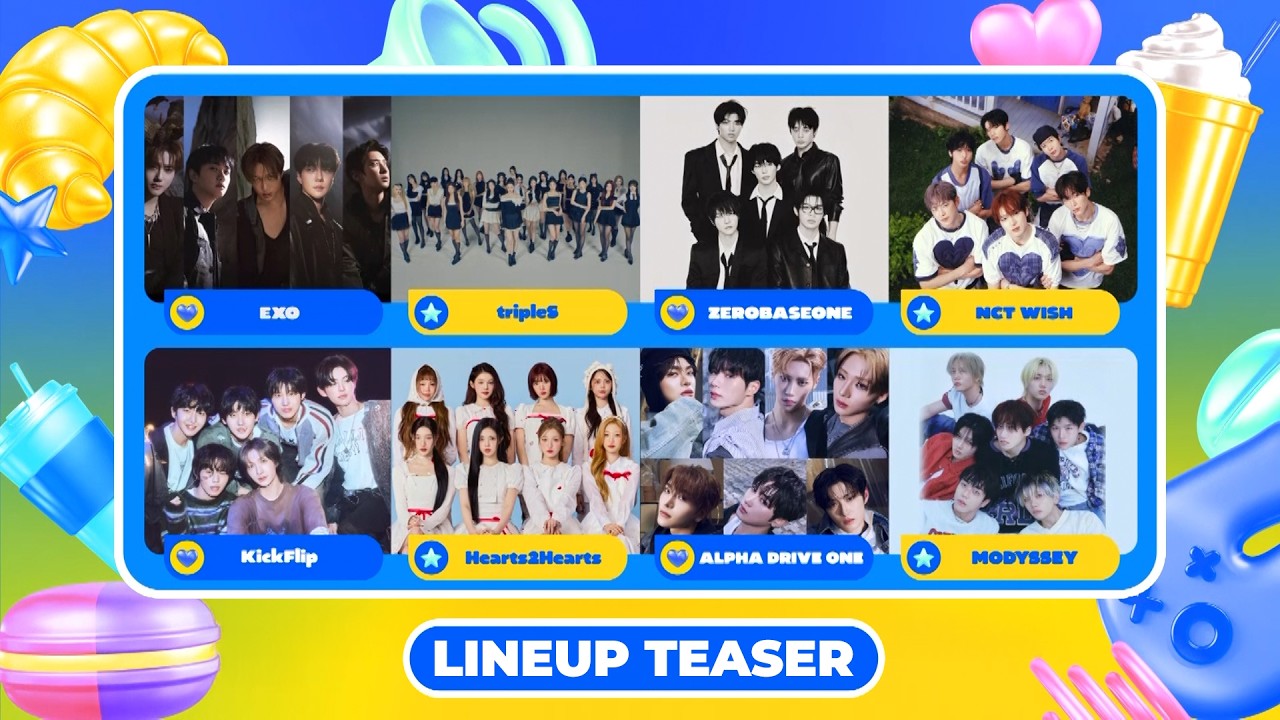 [M COUNTDOWN X MEGA CONCERT] LINEUP Teaser