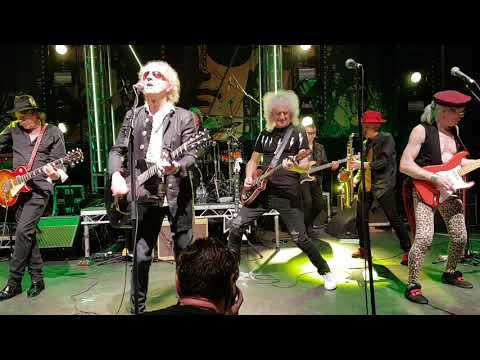 'All The Way From Memphis' - Mott The Hoople with Brian May, Shepherds Bush Empire, London, UK