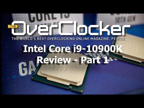 TheOverclocker Intel Core i9 10900K Review - Part 1