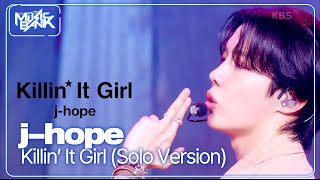 Download lagu Killin' It Girl (Solo Version) - j-hope 제이홉 (BTS) [Music Bank] | KBS WORLD TV 250620 mp3