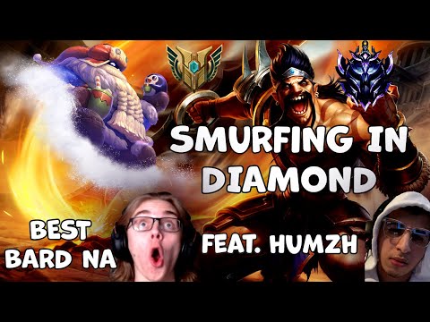 RANK 1 BARD + RANK 1 DRAVEN NA BOT LANE DUO!! CHILLIAK AND HUMZH GOING CRAZY MODE!!!