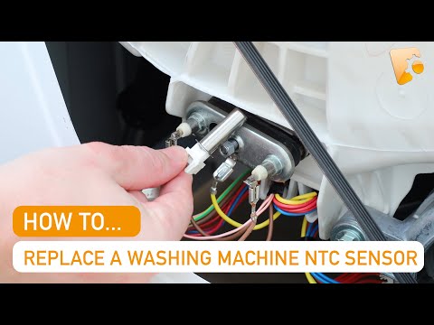 Part of a video titled How to Replace a Hotpoint Washing Machine NTC Sensor - YouTube