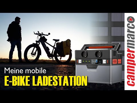 E-Bike unterwegs laden ohne Ladestation - immer und überall [Allpowers S300]