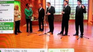 Celtic Thunder Performs on QVC  - Irelands Call &amp; Steal Away.AVI