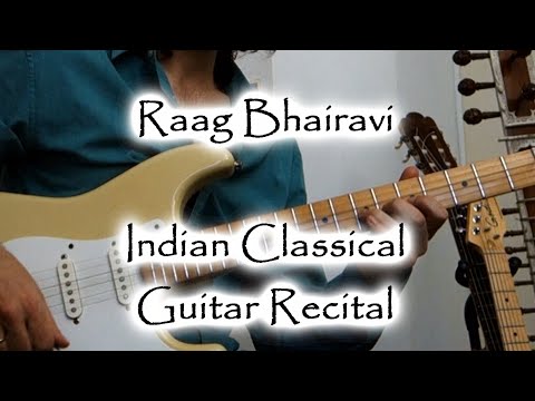 Raag Bhairavi - Alap and Drut  teental - Indian Classical Guitar Recital by Jack Jennings