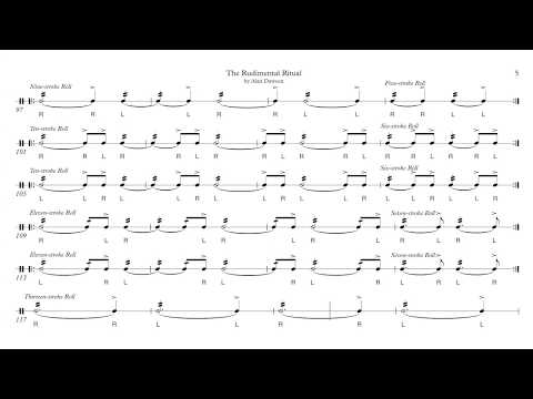 The Rudimental Ritual (100 bpm)