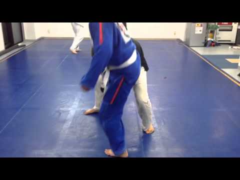 【グラスコ柔術】クォーターガードからの片足タックル