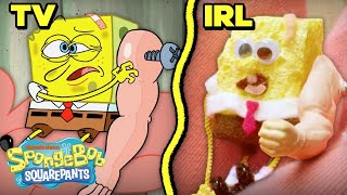 Tiny SpongeBob and Tiny Patrick IRL 🤏   Fun-Siz