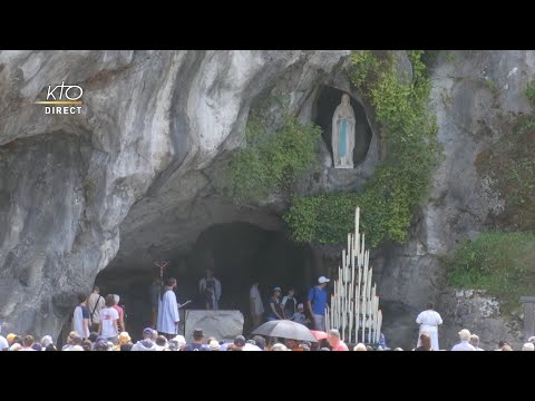 Chapelet du 1er août 2022 à Lourdes
