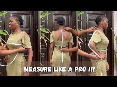 How to Take Accurate Body Measurements for a Perfect Fit! | UPDATED
