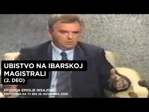 Ubistvo na Ibarskoj magistrali (2.deo) | Insajder