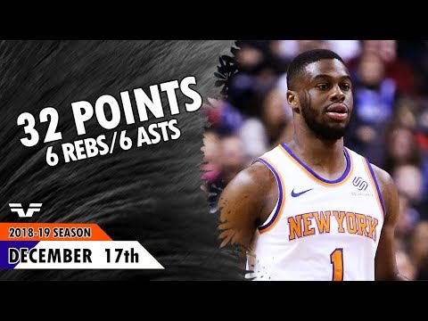 Emmanuel Mudiay - 2018.12.17 - Knicks vs Suns - 32 Pts, 6 Rebs, 6 Asts