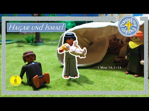 Hagar und Ismael | AT 15 | Nachgespielt mit Playmobil Figuren | Video für Kinder | Bibel Film
