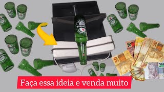 Ganhe dinheiro com essa ideia com garrafas