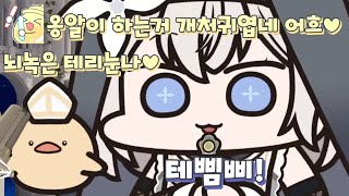 뇌녹으면 더 귀여워지는 눈나 ㅋㅋ (w. 테리눈나)