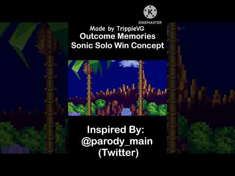 Outcome Memories Sonic Solo Win Concept (Sprite) #spritesanimation #sonic #outcomememories #shorts