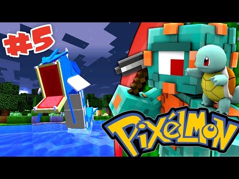 GYARADOS I CHOOSE YOU!! | Pixelmon Survival Episode 5!