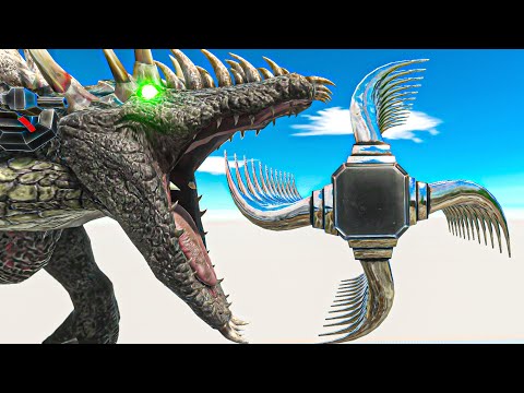 FOUR LEVELS SPIKE TRAPS - Animal Revolt Battle Simulator