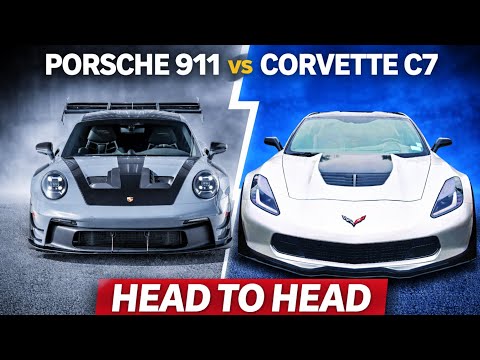 PORSCHE 911 VS  CHEVROLET CORVETTE C7 – PRECISION OR PURE AMERICAN POWER?