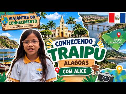 Conhecendo Traipu – AL com Alice | Viajantes do Conhecimento 🌎✨