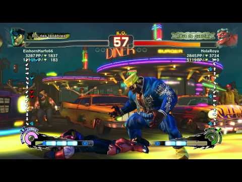 EinhornHarfe66(M.Bison) vs HolaRoya(Hakan) SSF4 AE