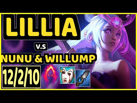 NJI (LILLIA) vs NUNU & WILLUMP - 12/2/10 KDA JUNGLE CHALLENGER GAMEPLAY - EUW