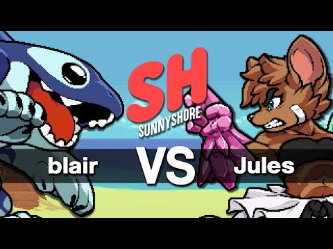 Sunnyshore 2022 WR2 Pools - blair (Orcane) Vs. Jules (Olympia) RoA - Rivals of Aether