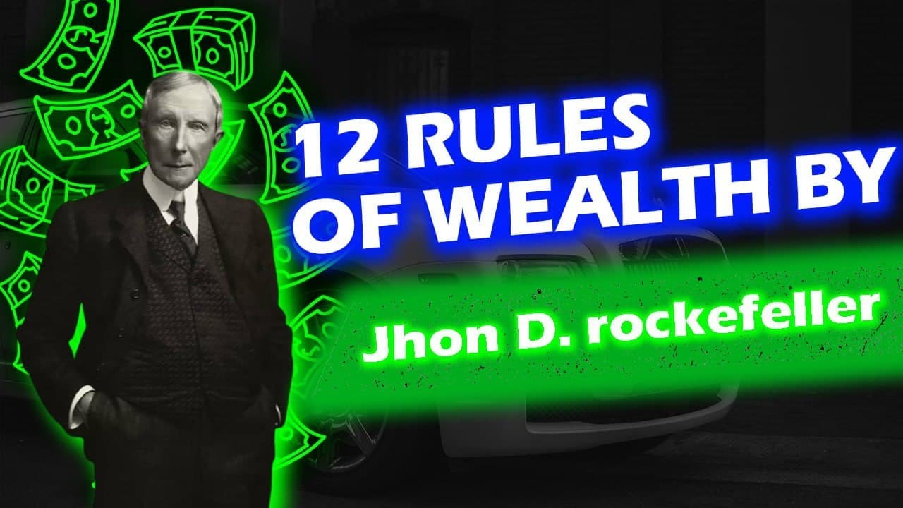 12 RULES OF WEALTH BY JOHN ROCKEFELLER