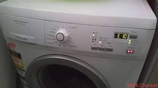 Electrolux Front Loader Washing Machine E10 error