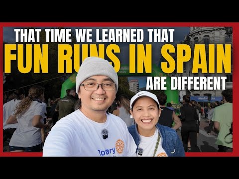 First Time Joining a Fun Run in Spain 🇪🇸… and We Weren’t Ready for This!