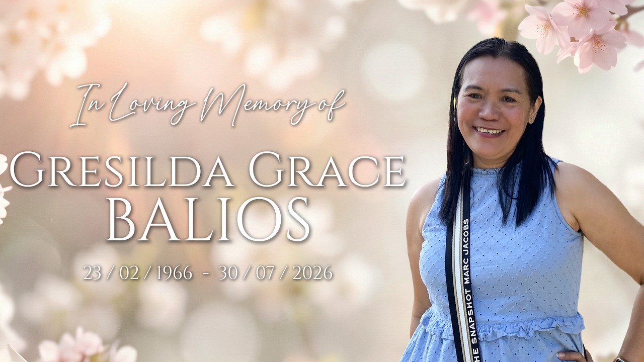 Memorial service livestream thumbnail for Gresilda Grace Balios