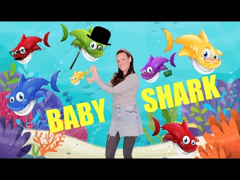 Baby shark på svenska | Bebis haj | Barnsånger | Barnlåtar | Barnmusik | Hajarna | Fia & Gänget