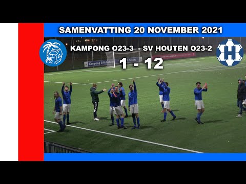Samenvatting Kampong O23-3 - SV Houten O23-2 20 november 2021