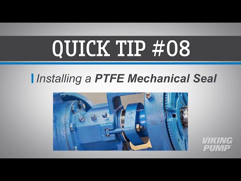 Quick Tip #08 | PTFE Mechanical Seal Replacement