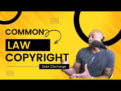 Common Law Copyright Notice Published 1099A Secured Party Creditor Debt Discharge