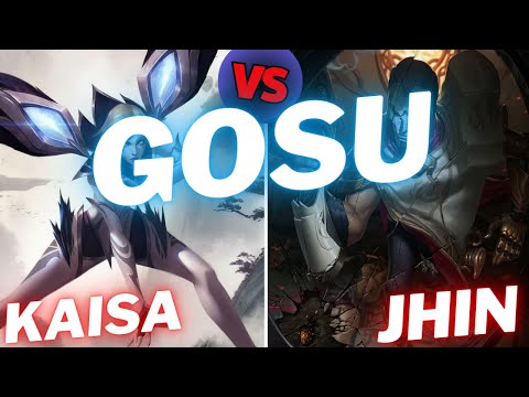 GOSU | KAISA VS JHIN | ADC GAMEPLAY | Patch 15.23 / Season 15 | #LeagueofLegends