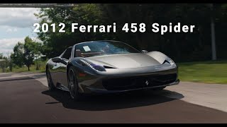 2012 Ferrari 458 Spider - Selling Saturday August 30 the Auburn Auction & Show