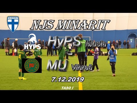 NJS Minarit P11 HyPS Musta vs MU Vihreät 7.12.2019