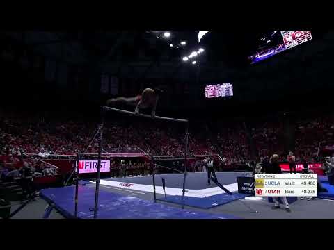 Amelie Morgan Bars Utah vs UCLA 2023 9.875
